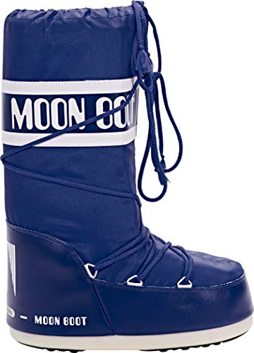 MOON BOOT Nylon, Botas de Nieve Unisex Adulto, Azul (Blue 2), 39-41 EU