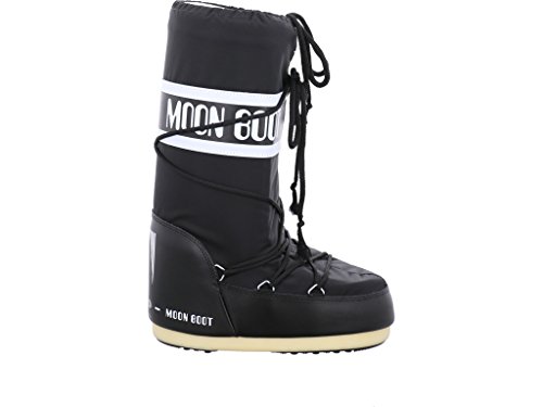 Moon Boot Nylon, Botas de Nieve Unisex Adulto, Negro (Black 001), 39-41 EU