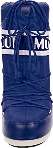 MOON BOOT Nylon, Botas de Nieve Unisex niños, Azul (Blue 2), 31-34 EU