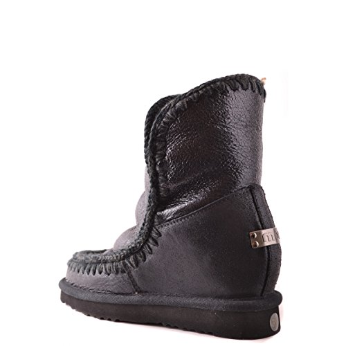 Mou Eskimo Boot Wedge - Botas para mujer Negro Glitter Black 36