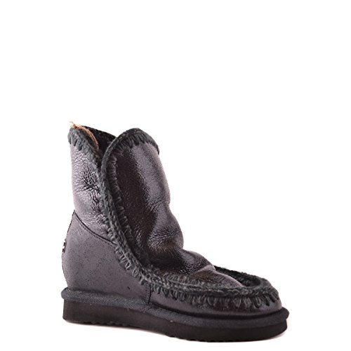 Mou Eskimo Boot Wedge - Botas para mujer Negro Glitter Black 36