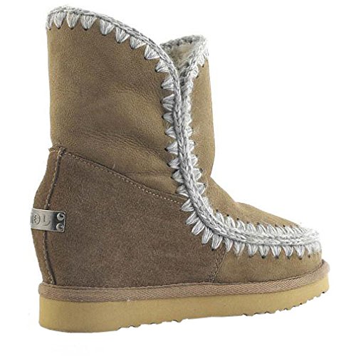 MOU Eskimo Inner Wedge Short Dark Stone, Bota para Mujer Mou, 41