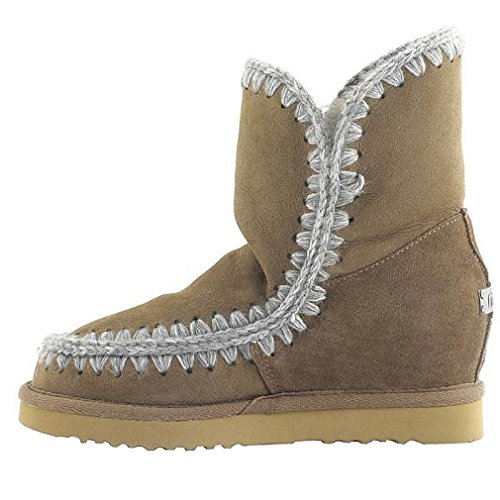 MOU Eskimo Inner Wedge Short Dark Stone, Bota para Mujer Mou, 41