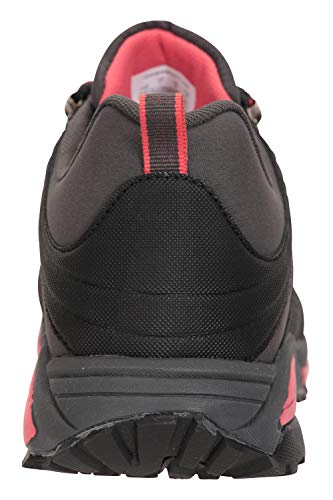 Mountain Warehouse Zapatillas Impermeables Collie para Mujer - Calzado liviano para Damas, Zapatos Transpirables, Zapatos Suaves para Caminar Gris Talla Zapatos Mujer 40 EU