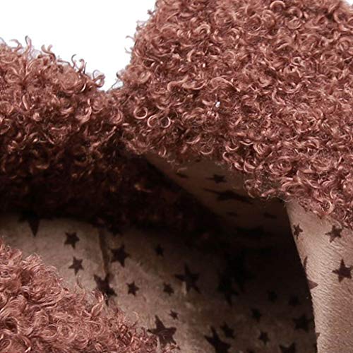 MrTom Botines Mujer Invierno Piel Ante Botas De Seguridad Pantorrilla Calzado de Trabajo Fiesta Casual Damas Gamuza Vintage TacóN Grueso Punta Puntiaguda Ankle Boots Negras Caqui Marrón