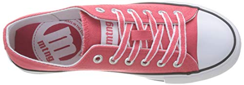 MTNG 13991, Zapatillas Mujer, Rojo (Canvas 3 Coral C45988), 37 EU