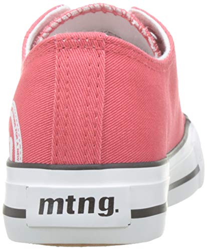 MTNG 13991, Zapatillas Mujer, Rojo (Canvas 3 Coral C45988), 37 EU