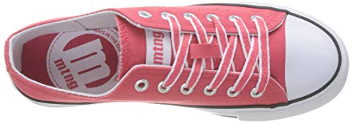 MTNG 13991 - Zapatillas para Mujer, Rojo (Canvas 3 Coral C45988) 39 EU