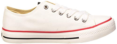 MTNG Attitude 13991, Zapatillas para Mujer, Blanco (Canvas 3 Blanco C11753), 40 EU