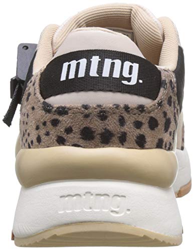 MTNG Attitude 69635, Zapatillas para Mujer, Multicolor (Guepardo Piedra/Negro C47421), 39 EU