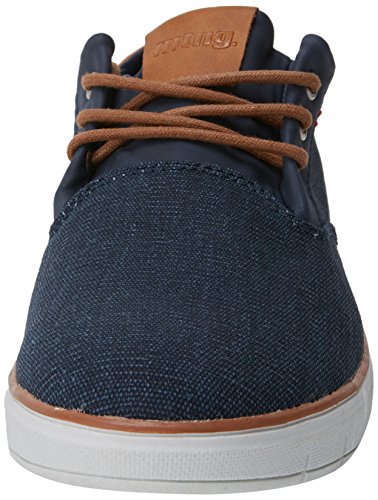 MTNG Bambu, Zapatilla Baja para Hombre, Multicolore (Yuri Negrolotus Negrocueroyuri Rojo), 43 EU