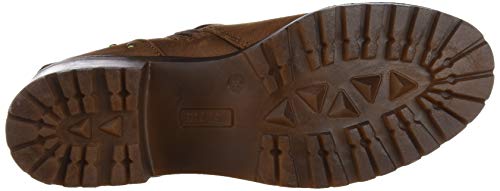 MTNG Collection 57527, Botas Biker Mujer, Marrón (Karma Cuero/Vaqueta Cuero C42822), 39 EU