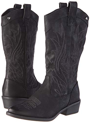 MTNG Collection 58662, Botines Mujer, Negro (Vintage Negro C47322), 37 EU