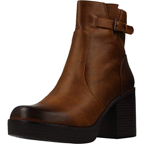 MTNG NEWSESENTA, Botas para Mujer, Karma Cuero, 37 EU