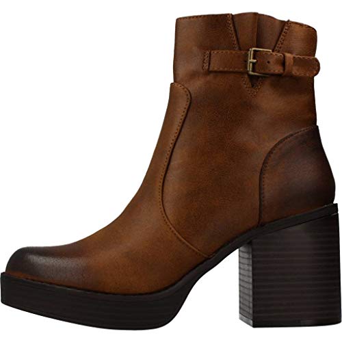 MTNG NEWSESENTA, Botas para Mujer, Karma Cuero, 37 EU