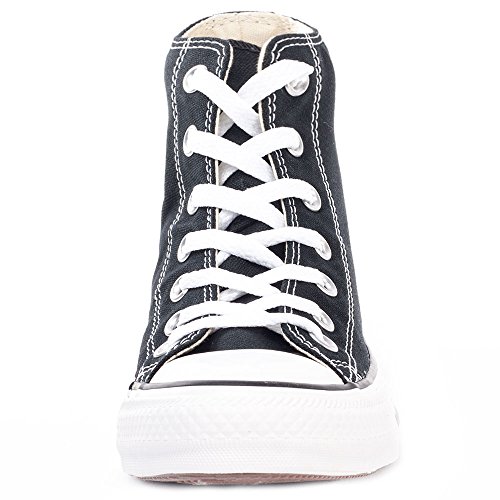 Mujer Converse All Star Hi Alto Top Chuck Taylor Chucks Entrenadores - Negro - 42