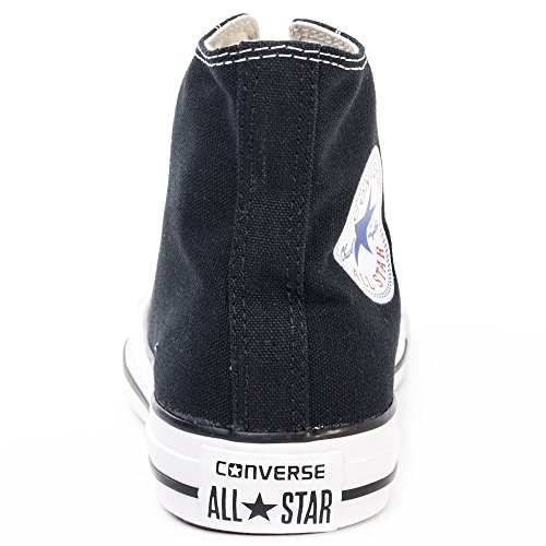Mujer Converse All Star Hi Alto Top Chuck Taylor Chucks Entrenadores - Negro - 42