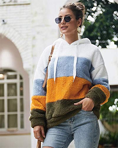 Mujer Sudadera con Capucha 2020 Suelta Tallas Grandes Jersey De Mujer Jersey Otoño Invierno Manga Larga Remata Abrigo Cálido