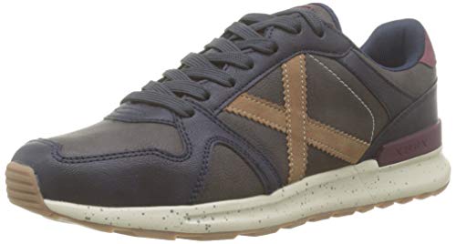 Munich Alpha 33, Zapatillas de Deporte para Mujer, Azul (Marino 033), 43 EU