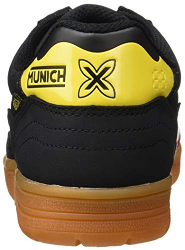 Munich Gresca, Zapatillas de fútbol Unisex Adulto, Negro, 43 EU