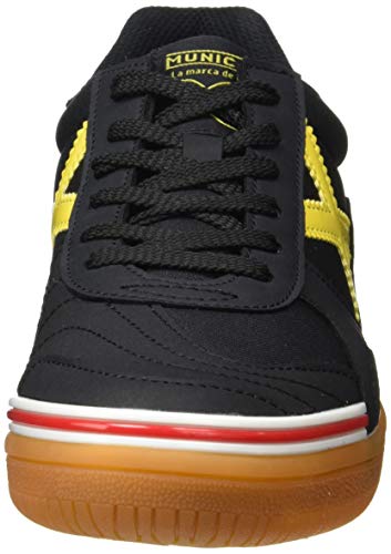 Munich Gresca, Zapatillas de fútbol Unisex Adulto, Negro, 43 EU