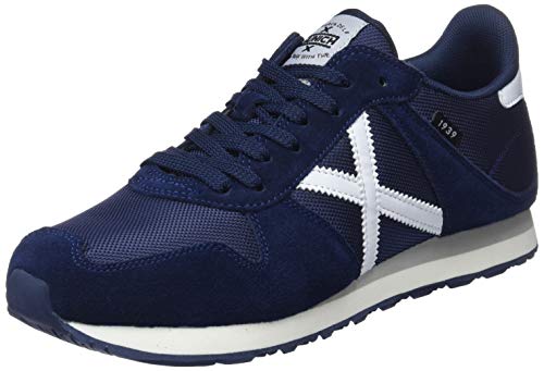 Munich Massana, Zapatillas de Deporte Hombre, Azul (Marino 301), 41 EU