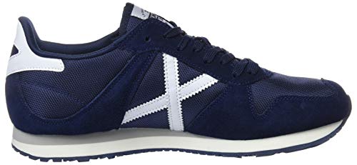 Munich Massana, Zapatillas de Deporte Hombre, Azul (Marino 301), 41 EU