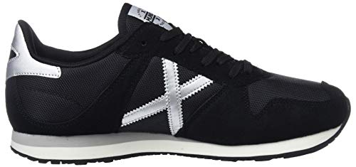 Munich Massana, Zapatillas de Deporte Hombre, Negro (Negro 302), 40 EU