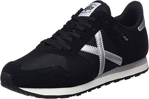 Munich Massana, Zapatillas de Deporte Hombre, Negro (Negro 302), 40 EU