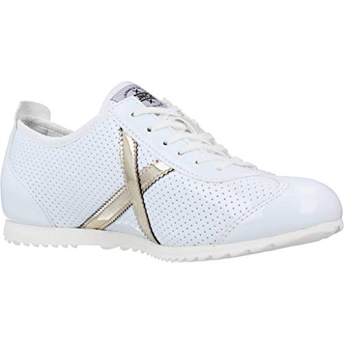 Munich Osaka 462 Blanco/Platino 8400462 Zapatillas para Mujer, 37