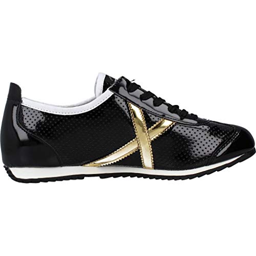 Munich Osaka 463 Negro/Oro 8400463 Zapatillas para Mujer, 37