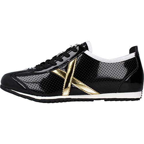 Munich Osaka 463 Negro/Oro 8400463 Zapatillas para Mujer, 37