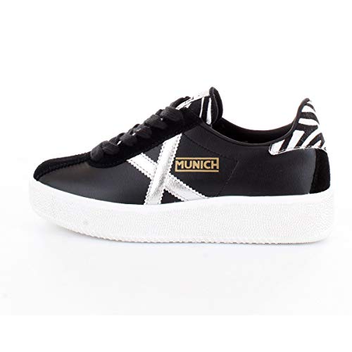 Munich Zapatillas Deportivas Zebra Barru Sky 10 (Negro - 40)