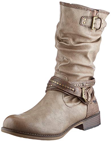 Mustang 1139-624-318, Botines para Mujer, Marrón (Taupe 318), 38 EU