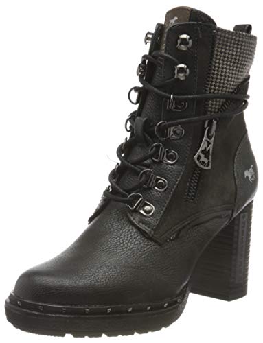 MUSTANG 1336-507, Botas Cortas al Tobillo Mujer, Gris, 40 EU