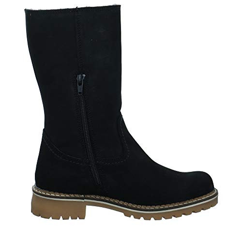 Mustang 2871-608 - Botas de invierno para mujer, de ante, color Negro, talla 36 EU