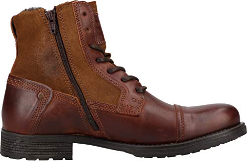 MUSTANG 4927-601 - Botines para hombre, color Marrón, talla 44 EU