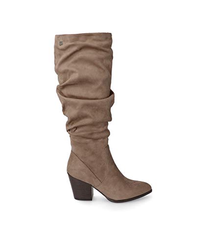 MUSTANG Bota Alta tacón Mujer MUS 50290 Taupe - 40, Taupe