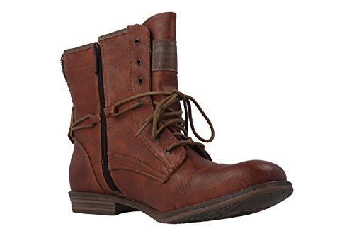 MUSTANG Botas para mujer en tallas grandes, color marrón 1157-508-301, color Marrón, talla 45 EU