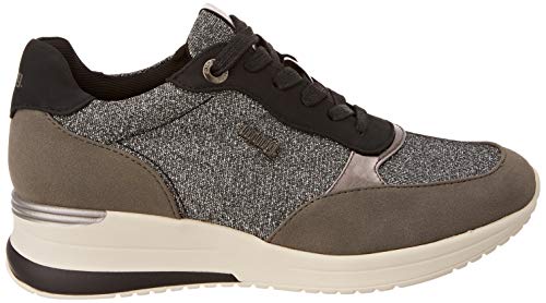 Mustang Lana, Zapatillas Deportivas para Mujer, Leopard Gris, 36 EU