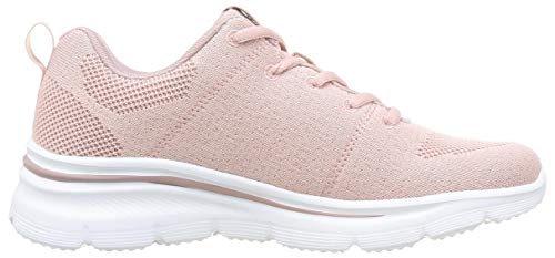 Mustang SOMO, Zapatillas Deportivas Mujer, Tricot Rosa Oscuro, 38 EU