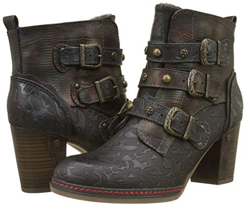 Mustang - Stiefelette, Botines Mujer, Azul (Navy 820), 42 EU