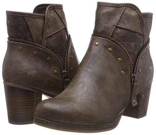 Mustang - Stiefelette, Botines Mujer, Marrón (Kaffee 306), 42 EU