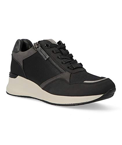 MUSTANG Zapato Sneakers Casual Mujer MUS 60027 Negro - 41, Negro