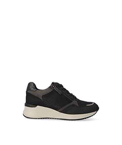 MUSTANG Zapato Sneakers Casual Mujer MUS 60027 Negro - 41, Negro