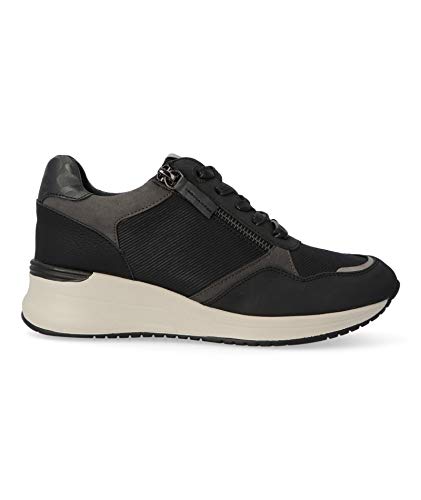 MUSTANG Zapato Sneakers Casual Mujer MUS 60027 Negro - 41, Negro