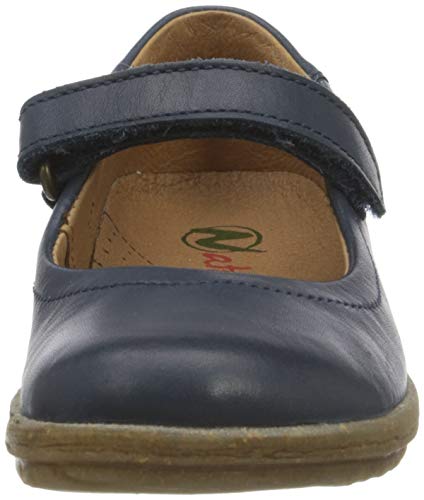 Naturino Baia, Bailarinas con Correa de Tobillo para Niñas, Azul (Navy 0c02), 28 EU