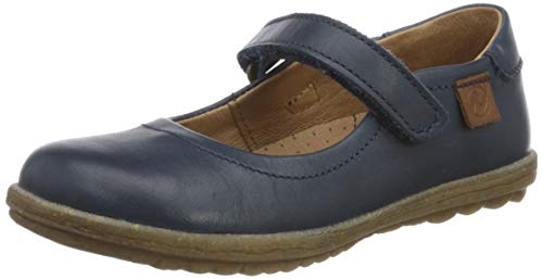 Naturino Baia, Bailarinas con Correa de Tobillo para Niñas, Azul (Navy 0c02), 28 EU