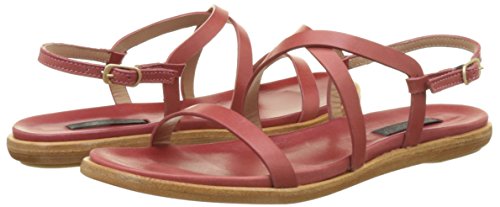 Neosens S946 Restored Skin Aurora, Sandalias con Punta Abierta para Mujer, Rojo (Geranium), 39