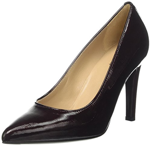 NeroGiardini A719711DE Zapatos De Salón Mujer De Charol - Burdeos 38 EU